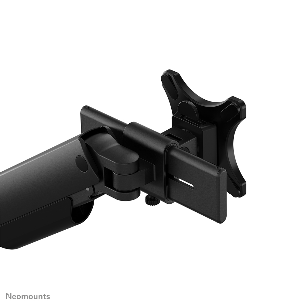 Neomounts DS65S-950BL2 Brazo de monitor 24-34" - resorte de gas - Topfix - multi ajustable - Tope-a-180°